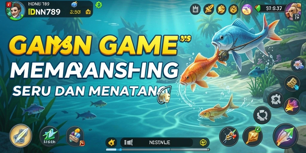 Tangkapan ikan besar dalam gameplay IDN789 yang seru dan menarik.