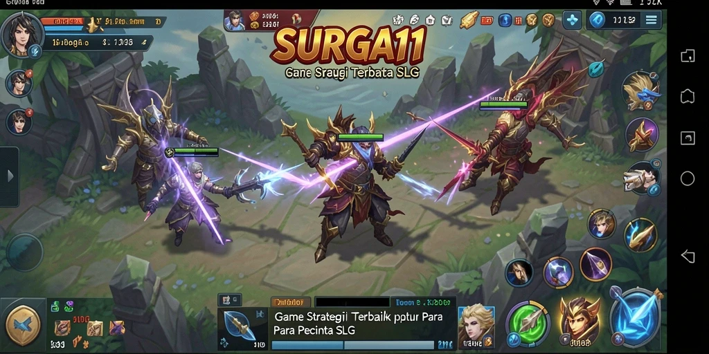 Tampilan gameplay SURGA11 yang menarik dan penuh strategi.